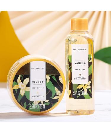 Spa Luxetique 10pcs Vanilla Bath Gift Set | Birthday Gifts for Her - Bubble Bath, Bath Bombs, Hand Cream | Women s Spa Gift Set - Buy Online on GoSupps.com