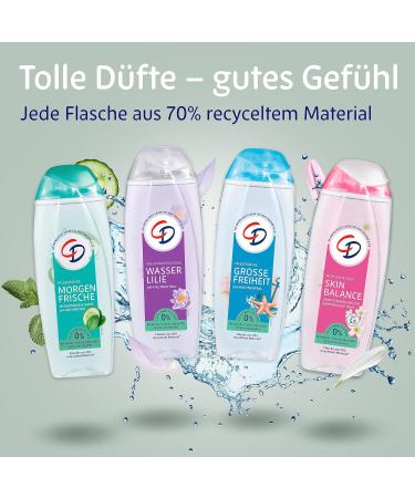 Buy CD Shower Gel 'Morning Freshness' 250 ml - Vegan Plant Extracts Sensitive Skin Invigorating Fragrance Eco-friendly Shower Care - Buy Online on GoSupps.com