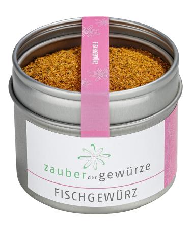 Magic of the spices fish spice spices for fish salmon fried fish scampi shrimp mussels and seafood to refine fish dishes in re-lockable aroma can 70 g