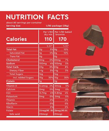 Duncan Hines Chewy Fudge Brownie Mix - 79.6 oz | Delicious and Decadent Treat - Buy Online on GoSupps.com
