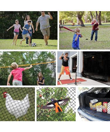 SAPLIZE Golf Practice Net with Target Cloth - Heavy Duty Ball Barrier | DIY Adjustable High Impact Net 10x10ft Blue - Buy Online on GoSupps.com
