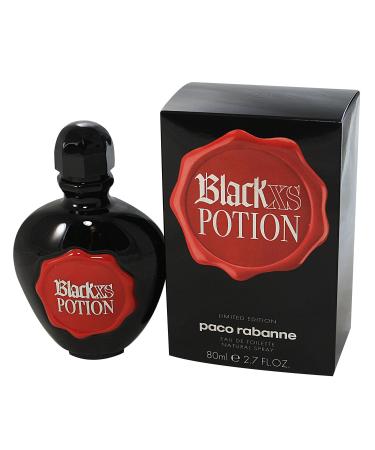 PACO RABANNE Black XS Potion Eau De Toilette Spray Limited Edition 2.7 Ounce
