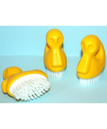 Nail Brush Set - 3 Pieces Plastic & Wooden Hand Washing Brushes | Best Nail Care Tools for Clean & Healthy Nails - Buy Online on GoSupps.com