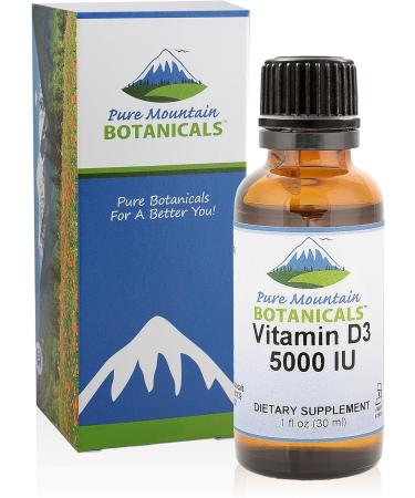 5000IU Liquid Vitamin D Drops in MCT Oil - Unflavored Kosher D3 - 1oz Bottle - Buy Online on GoSupps.com