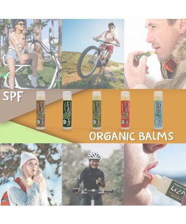 Lizard Lips SPF 22 Lip Balm - Original Vanilla 4 Pack - Buy Online on GoSupps.com