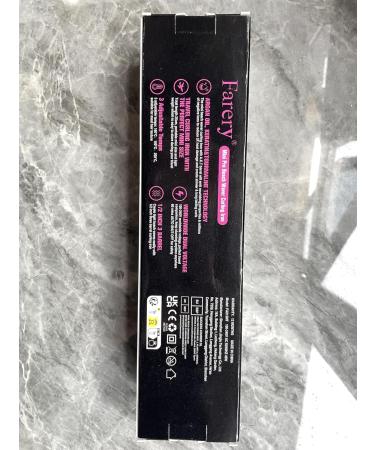 FARERY 3 Barrel Hair Waver | Mini Curling Iron for Short Hair | Beach Waves Hair Crimper | 3 Temperature Adjustable | 1/2 Inch | Dual Voltage | Travel Size - Buy Online on GoSupps.com