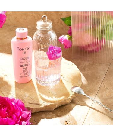 Rosense Rose Water 300 ml - 100% Natural Vegan Moisturising Facial Toner for Cleansing & Care - Buy Online on GoSupps.com