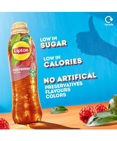 Lipton Ice Tea Framboise Still Lot de 12 boissons gazeuses 500 ml - Buy Online on GoSupps.com