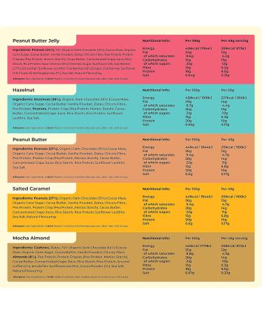 Vive Natural Vegan High Protein Bar Variety Pack x5 - 100% Natural - 5 Count - Buy Online on GoSupps.com