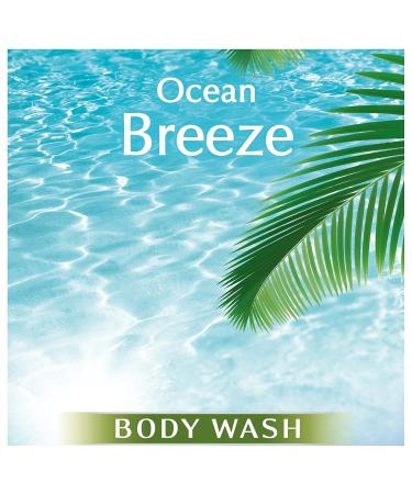 Suave Essentials Body Wash Ocean Breeze - 15 Fl Oz | Hydrating & Refreshing Clean | Buy Now for International Shipping - Buy Online on GoSupps.com