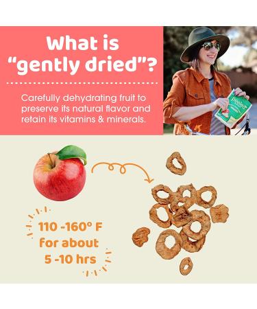 Peeled Snacks Organic Dried Fruit  Apple  2.8 oz.  Healthy  Vegan Snacks for On-the-Go  Lunch and More - Buy Online on GoSupps.com