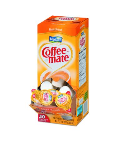 Coffee-mate 35180BX Hazelnut Creamer 0.375oz (Box of 50)
