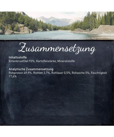 Wild Land Duck Breast for Cats - 70g Natural Treats | High Meat Low Fat Kausnack | Healthy & Fresh Reward - Buy Online on GoSupps.com