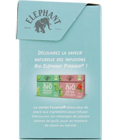 Elephant Bio Infusion Relax Camomille Tilleul 20 Sachets 26g - Buy Online on GoSupps.com