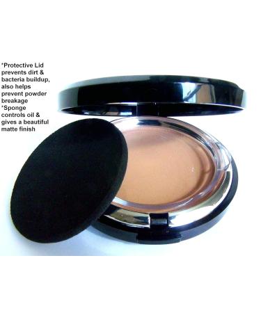 Buildable Coverage Long Lasting Pressed Finishing Powder | Oil Control Shine Free Cruelty Free Talc & Paraben Free | Medium Light to Light-Medium - Buy Online on GoSupps.com