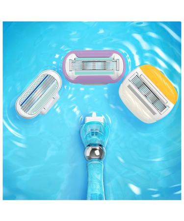 Gillette Venus Extra Smooth Swirl Blue Women's Razor - 1 Handle + 2 Refills | Shop Now - Buy Online on GoSupps.com