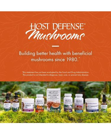 Host Defense Cordyceps Capsules - Immune & Energy Support Supplement - Kidney Health Supplement with Cordyceps - Fitness Support Supplement to Aid Oxygen Uptake - 120 Capsules (60 Servings)* 120 Count (Pack of 1) - Buy Online on GoSupps.com