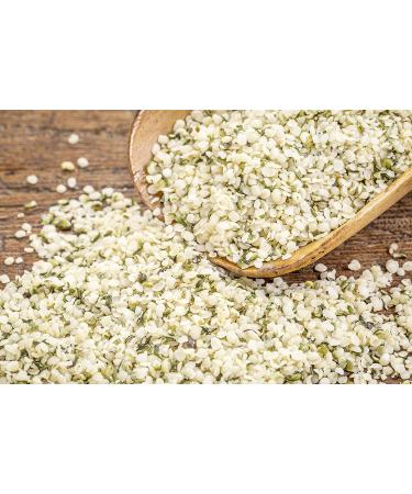 Organic Canadian Hemp Hearts - Shelled Seeds - 16oz Resealable Bag - Buy Online on GoSupps.com