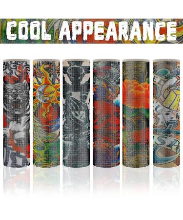 12-Piece Kids Tattoo Arm Sleeves Set - UV Sun Protection - Rich Patterns - Buy Online on GoSupps.com