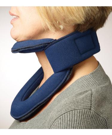 Rolyan Adjustable Cervical Collar - Large Soft Neck Brace for Neck Injuries | Wire Frame Bendable Design Fits 16-18 Necks | International Shipping Available - Buy Online on GoSupps.com