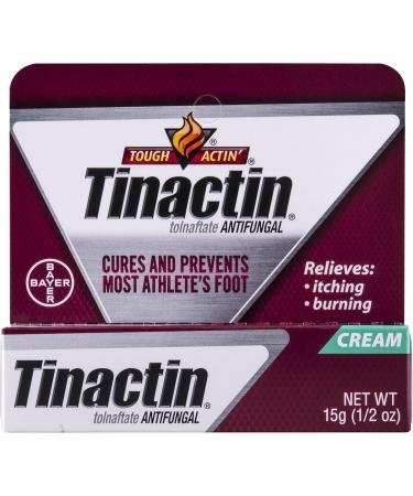 Buy Tinactin Athlete's Foot Cream - Antifungal Treatment with Tolnaftate 1% for Athlete s Foot & Ringworm - 0.5 Ounce Tube | Fast International Shipping - Buy Online on GoSupps.com