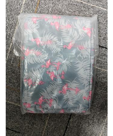 Women's Waterproof Travel Hanging Toiletry Bag Organizer - Flamingo Theme - Buy Online on GoSupps.com