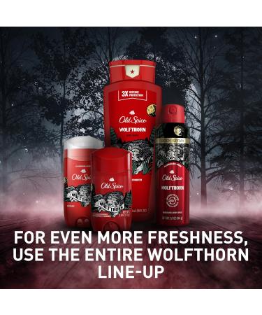 Old Spice Aluminum Free Deodorant for Men 24/7 Odor Protection 24/7 Freshness & Lasting Scent Wolfthorn Scent 3.0 oz (Pack of 3) Wolfthorn 3 Ounce (Pack of 3) - Buy Online on GoSupps.com