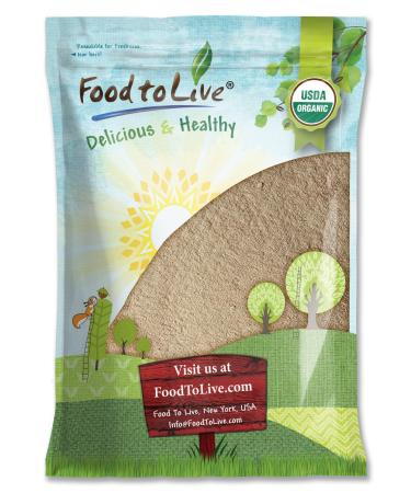 Food to Live Organic Ashwagandha Root Powder 6 Pounds - Non-GMO Finely Ground Indian Ginseng Pure Raw Vegan. Easy to Mix. Adaptogenic Herb. 96 Ounce (Pack of 1)