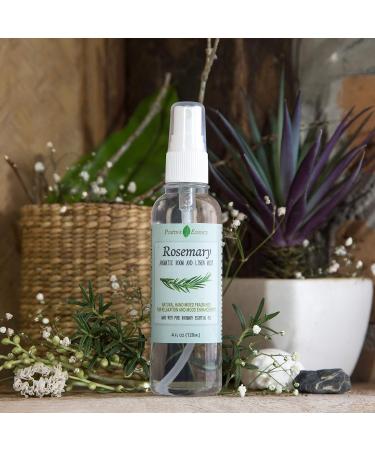 Rosemary Linen & Room Spray - 100% Pure Essential Oil Calming Home Fragrance - 4 Fl Oz - Buy Online on GoSupps.com