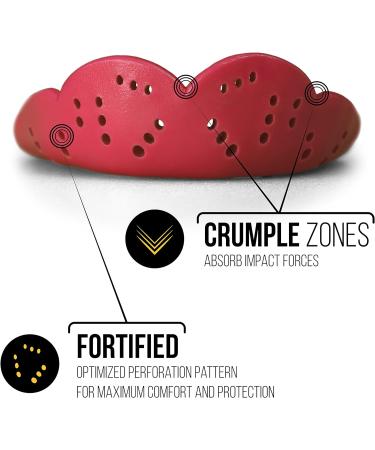 SISU Adult NextGen Max Mouthguard - Ultra Thin & Comfortable Protection - Adult Pink | International Shipping Available - Buy Online on GoSupps.com