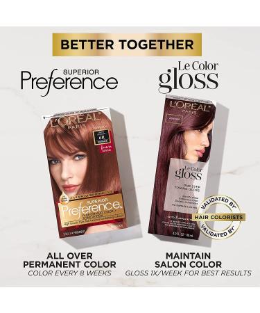 LOreal Superior Preference Fade-Defying Color - Warm 4M Dark Mahogany Brown - Buy Online on GoSupps.com