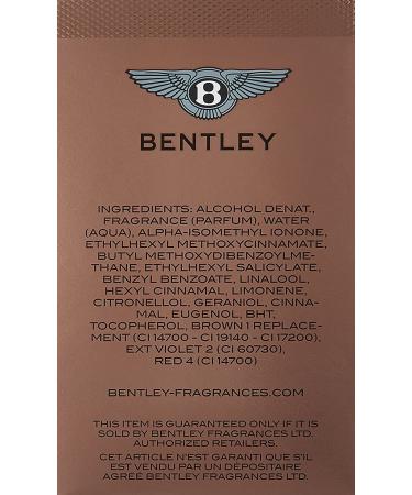 Bentley INTENSE Eau De Parfum 3.4oz/100ml Spray for Men - Bentley Fragrances Beauty - Buy Online on GoSupps.com