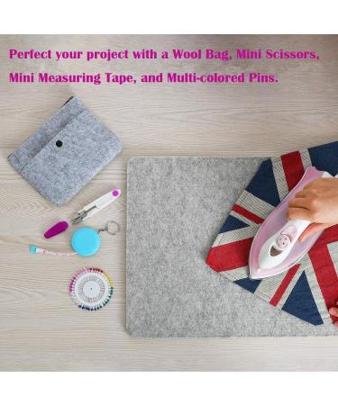 Rdutuok 24x17 Wool Pressing Mat for Quilting - Heat Retaining Ironing Pad for Sewing Projects - Buy Online on GoSupps.com
