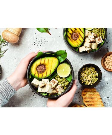 Organic Sprouted Pumpkin Seeds 8 oz - Non-GMO Raw Kernels, Unsalted, Vegan Kosher - High Protein, Omega Fats Keto Snack for Salads, Oats, Yogurt - Buy Online on GoSupps.com