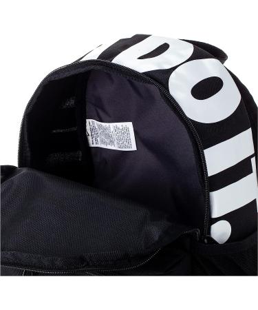 Nike Brasilia Just Do It Mini Backpack - Black/White Glossy Finish - Buy Online on GoSupps.com