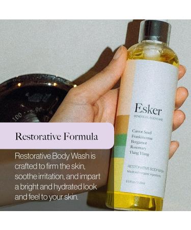 ESKER - Natural Restorative Body Wash | Plant-Based Cruelty-Free Clean Beauty (8.5 oz | 250 ml) - Buy Online on GoSupps.com