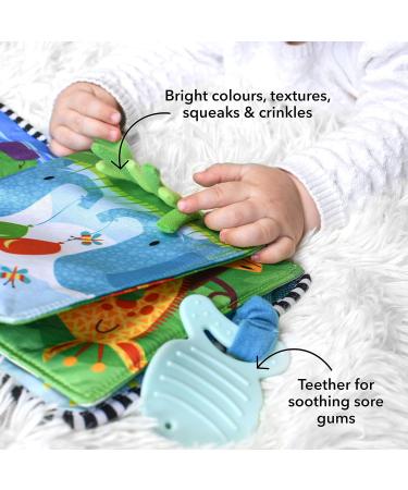 Nuby Baby Activity Book | Tummy Time Learning | 0+ Months - Buy Online on GoSupps.com