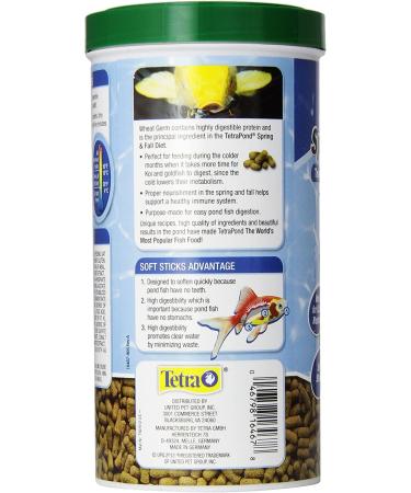 TetraPond Spring and Fall Diet Floating Pond Sticks Fish Food 7.05 Ounce (Pack of 1) - Buy Online on GoSupps.com