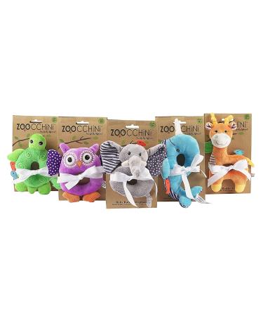 ZOOCCHINI Tammy The Turtle Baby Buddy Rattle - Soft and Stimulating Toy - Buy Online on GoSupps.com