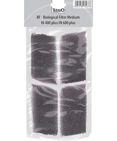 Tetra BF 400/600 Filter Sponge - Premium Filter Material for 400 & 600 Plus Aquariums | 4 Pieces (1 Pack) - International Shipping Available - Buy Online on GoSupps.com