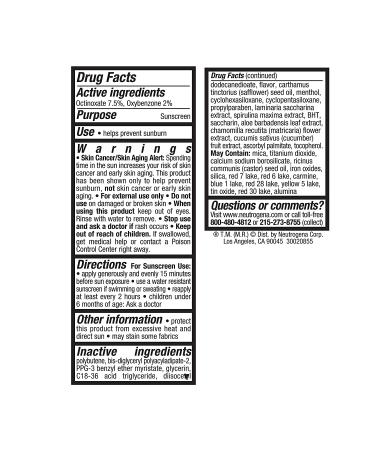 Neutrogena MoistureShine Lip Soother SPF 20 - Hydrating Shine Lip Balm 0.35 oz - Buy Online on GoSupps.com