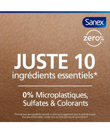 SANEX - Zero % Moisturizing Shower Gel - All Skin Types - Eco-Refill Shower Gel - 500 ml - Buy Online on GoSupps.com