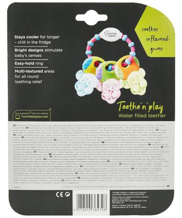 Tommee Tippee Teethe n Play Water Teether - Safe & Soothing Baby Teething Toy for International Shipping - Buy Online on GoSupps.com