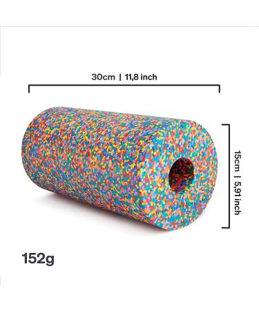 Blackroll Standard Fascia Roll - Original 30x15 cm | Self-Massage Roller for Back & Legs | Effective Medium Hardness Fitness Tool | Made in Germany - Buy Online on GoSupps.com
