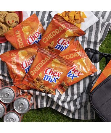 Chex Mix Snack Mix Cheddar Savory Snack Bags Multipack 1.75 oz 10 ct - Buy Online Now! - Buy Online on GoSupps.com
