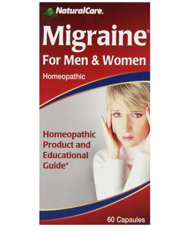 NaturalCare Migraine For Men and Women 60 Vegetarian Capsules