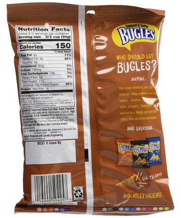 Bugles Corn Snacks Caramel 3.5 Oz - Pack of 7 | Delicious Snack for Every Occasion - Buy Online on GoSupps.com
