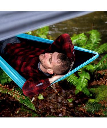 Wise Owl Outfitters Hammock Tarp Tent - Camping Rain Tarp w/ Stakes & Carry Bag - Lightweight Gray Hammock Shelter - Buy Online on GoSupps.com