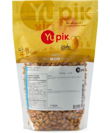 Yupik Pretzels Square Crunchy salted Snack 500g 500 g (Pack of 1) - Buy Online on GoSupps.com