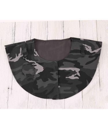 Kuso Parrot Anti-scratch shoulder protection hanging bird foot chain toys multifunctional pet pad diaper scarf for small and medium-sized (size L gray) anti-scratch shoulder protection l gray scratch-resistant shoulder protection